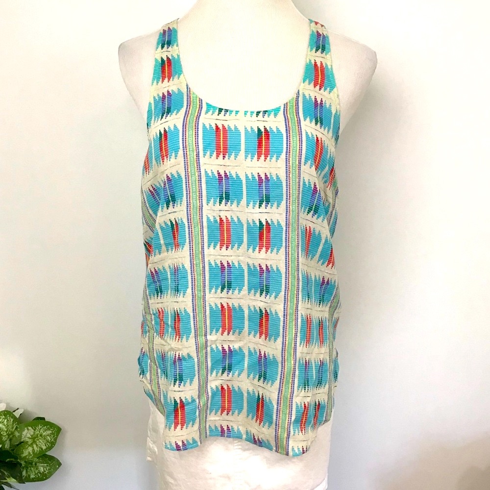 AEO Colorful Racer Back Tank Top